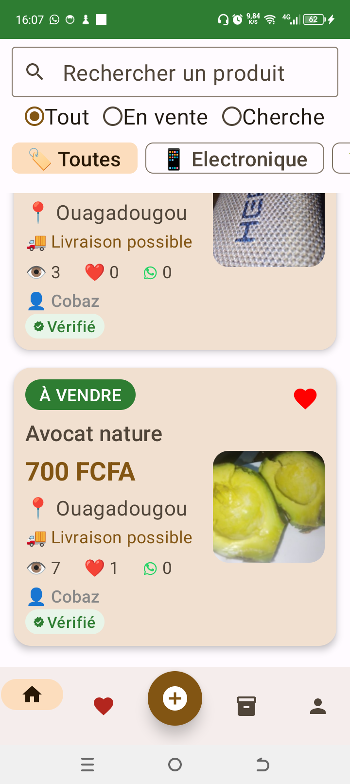 Liste des annonces Kipirsi